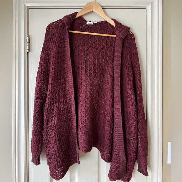 Burgundy Cardigan from Garage - Picture 1 of 1